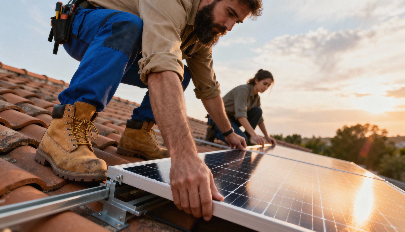 Solar Rooftop Installation